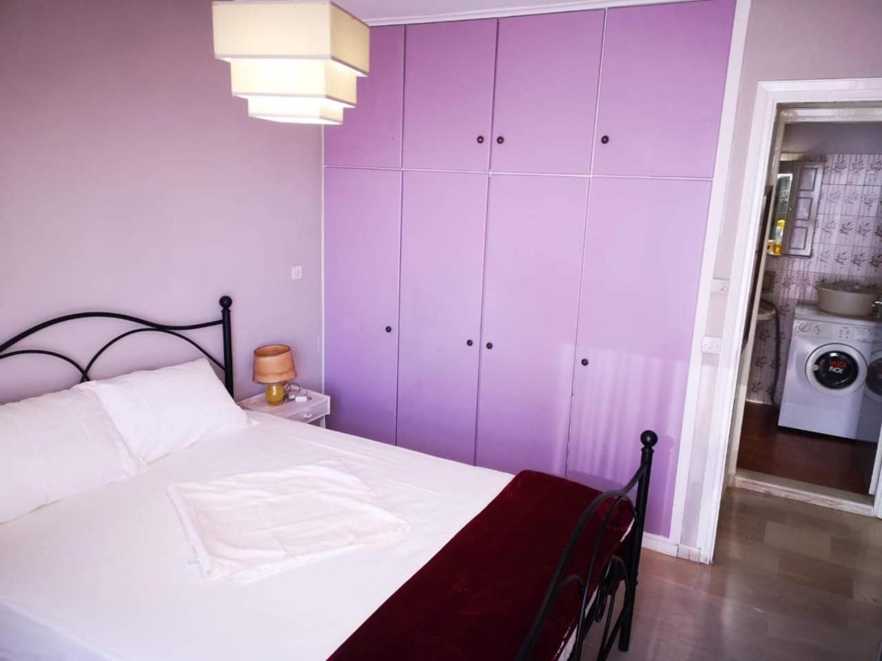 Comfortable Beachfront Apartment Loutráki Extérieur photo