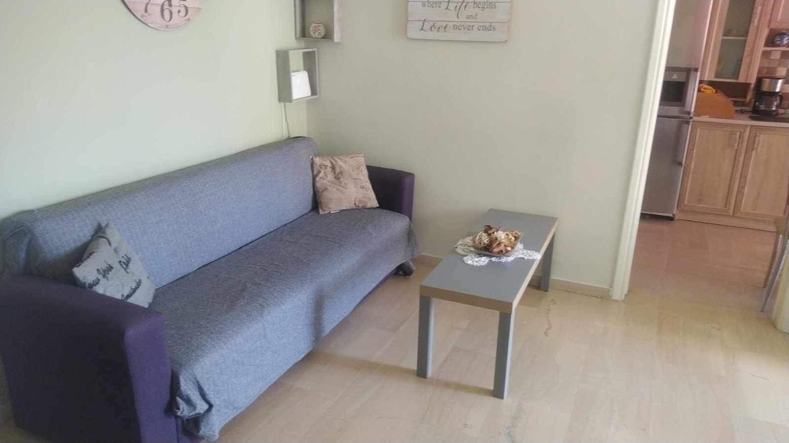 Comfortable Beachfront Apartment Loutráki Extérieur photo